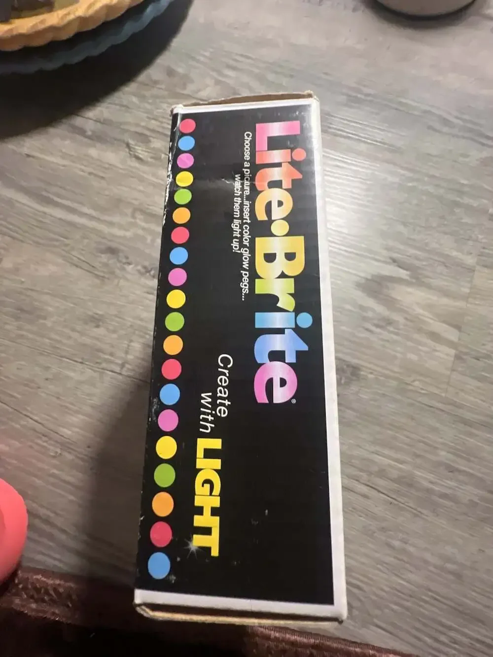 Lite-Brite Mini Size with 90 Pieces Colorful Pegs